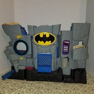 Vintage Fisher Price DC Comics Batman Batcave Playset